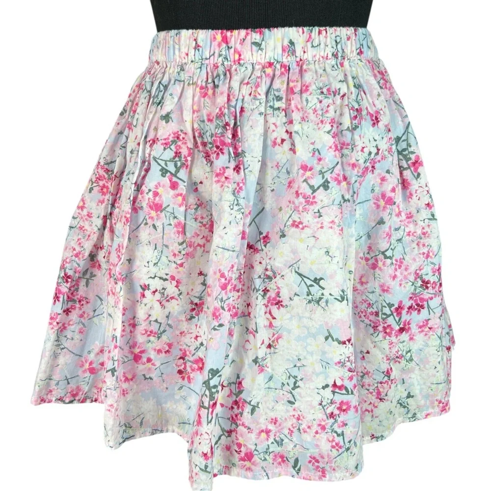 GAP Kids Cherry Blossom Floral Skirt Size L